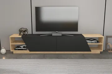 Andifli Tv-bänk 240x47,4 cm - Brun - Möbler - TV- & Mediamöbler - TV bänk & mediabänk