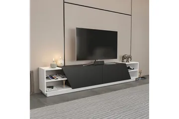 Andifli Tv-bänk 240x47,4 cm - Vit - Möbler - TV- & Mediamöbler - TV bänk & mediabänk