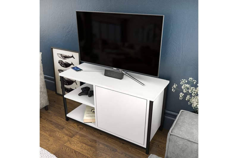 Andifli Tv-bänk 89,6x50,8 cm - Svart - Möbler - TV- & Mediamöbler - TV bänk & mediabänk