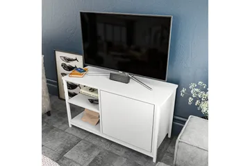 Andifli Tv-bänk 89,6x50,8 cm - Vit - Möbler - TV- & Mediamöbler - TV bänk & mediabänk