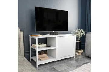 Andifli Tv-bänk 89,6x50,8 cm - Vit - Möbler - TV- & Mediamöbler - TV bänk & mediabänk