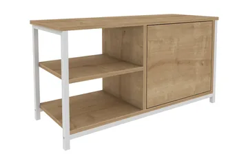 Andifli Tv-bänk 89,6x50,8 cm - Vit - Möbler - TV- & Mediamöbler - TV bänk & mediabänk