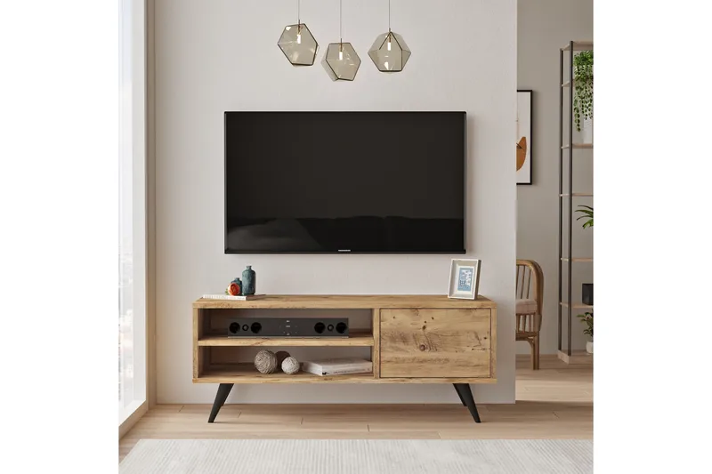 Aniza Tv-bänk 110 cm - Natur - Möbler - TV- & Mediamöbler - TV bänk & mediabänk