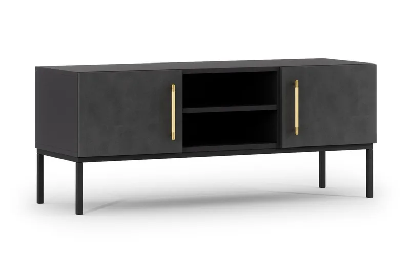 Anjal Tv-bänk 40 cm - Svart - Möbler - TV- & Mediamöbler - TV bänk & mediabänk