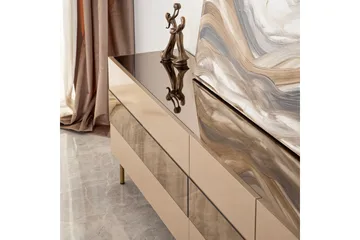 Arioch Tv-bänk 180 cm - Brons - Möbler - TV- & Mediamöbler - TV bänk & mediabänk