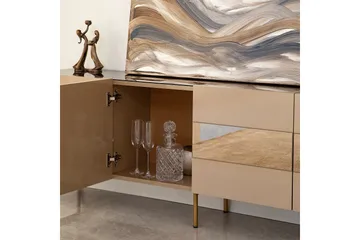 Arioch Tv-bänk 180 cm - Brons - Möbler - TV- & Mediamöbler - TV bänk & mediabänk