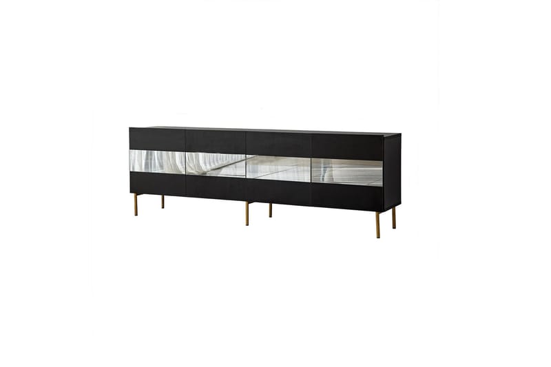 Arioch Tv-bänk 180 cm - Grå - Möbler - TV- & Mediamöbler - TV bänk & mediabänk