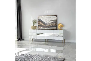 Arioch Tv-bänk 180 cm - Guld - Möbler - TV- & Mediamöbler - TV bänk & mediabänk