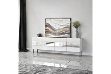 Arioch Tv-bänk 180 cm - Silver - Möbler - TV- & Mediamöbler - TV bänk & mediabänk