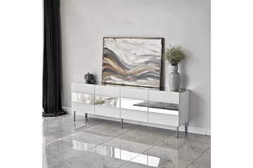 Arioch Tv-bänk 180 cm - Silver - Möbler - TV- & Mediamöbler - TV bänk & mediabänk