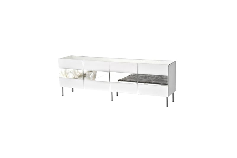 Arioch Tv-bänk 180 cm - Silver - Möbler - TV- & Mediamöbler - TV bänk & mediabänk