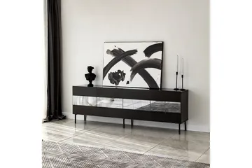 Arioch Tv-bänk 180 cm - Svart - Möbler - TV- & Mediamöbler - TV bänk & mediabänk