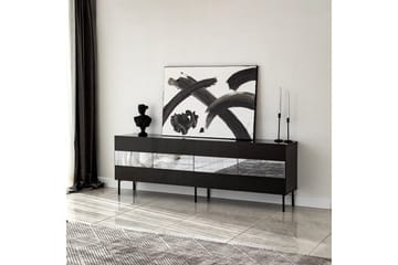 Arioch Tv-bänk 180 cm - Svart - Möbler - TV- & Mediamöbler - TV bänk & mediabänk