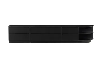 Arteksio TV-bänk 78 cm Höger - Kolsvart - Möbler - TV- & Mediamöbler - TV bänk & mediabänk