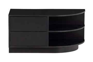 Arteksio TV-bänk 78 cm Höger - Kolsvart - Möbler - TV- & Mediamöbler - TV bänk & mediabänk