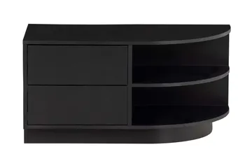 Arteksio TV-bänk 78 cm Höger - Kolsvart - Möbler - TV- & Mediamöbler - TV bänk & mediabänk