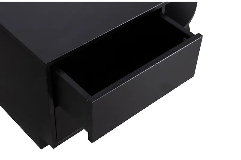 Arteksio TV-bänk 78 cm Höger - Kolsvart - Möbler - TV- & Mediamöbler - TV bänk & mediabänk