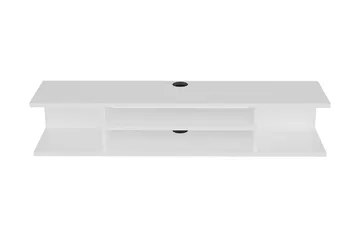 Avvakko TV-bänk 135 cm - Vit - Möbler - TV- & Mediamöbler - TV bänk & mediabänk