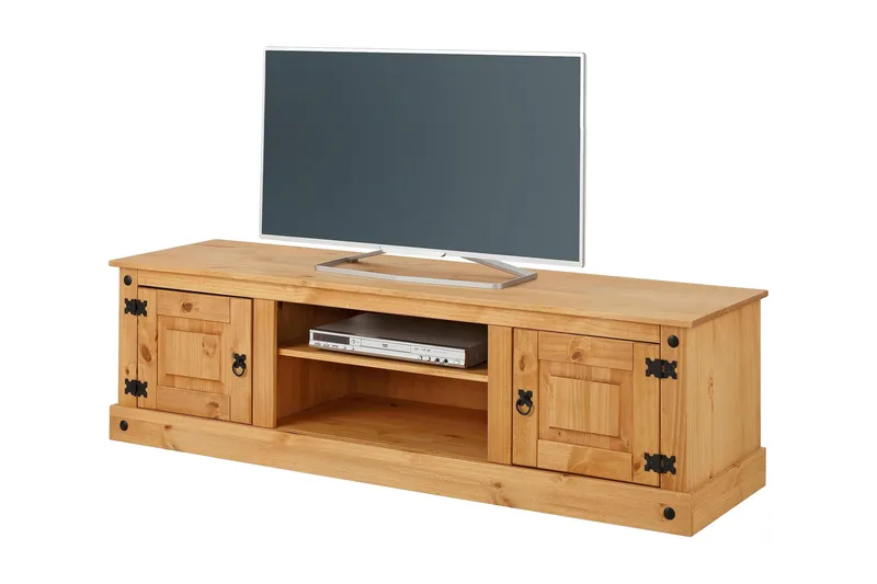 Ayala TV-bänk 160 cm - Ljusbrun - Möbler - TV- & Mediamöbler - TV bänk & mediabänk