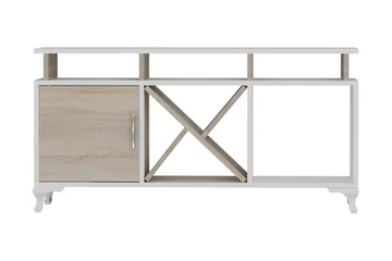 Ayaze Tv-bänk 120 cm - Vit - Möbler - TV- & Mediamöbler - TV bänk & mediabänk