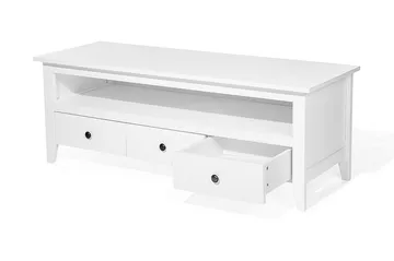 Berkeley Tv-Bänk 49,5x136,5 cm - Vit - Möbler - TV- & Mediamöbler - TV bänk & mediabänk