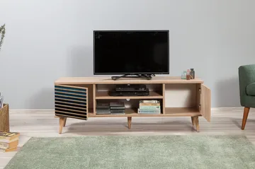 Brokind TV-Bänk 140 cm - Brun - Möbler - TV- & Mediamöbler - TV bänk & mediabänk