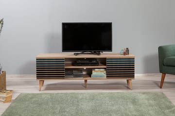 Brokind TV-Bänk 140 cm - Brun - Möbler - TV- & Mediamöbler - TV bänk & mediabänk