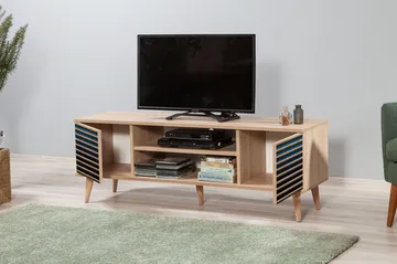 Brokind TV-Bänk 140 cm - Brun - Möbler - TV- & Mediamöbler - TV bänk & mediabänk