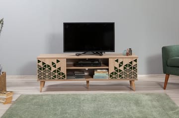 Brokind TV-Bänk 140 cm - Brun - Möbler - TV- & Mediamöbler - TV bänk & mediabänk