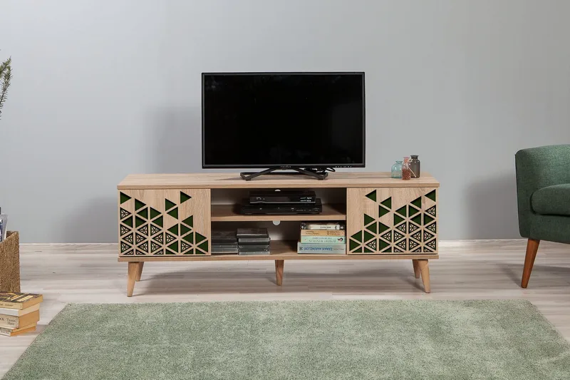 Brokind TV-Bänk 140 cm - Brun - Möbler - TV- & Mediamöbler - TV bänk & mediabänk