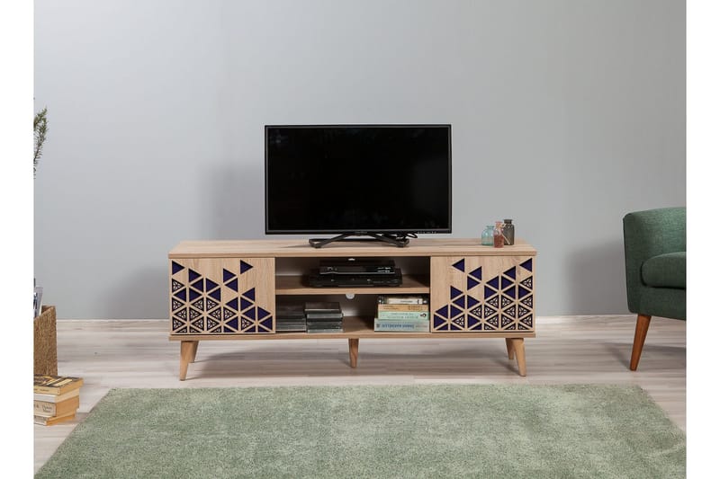 Brokind TV-Bänk 140 cm - Brun - Möbler - TV- & Mediamöbler - TV bänk & mediabänk