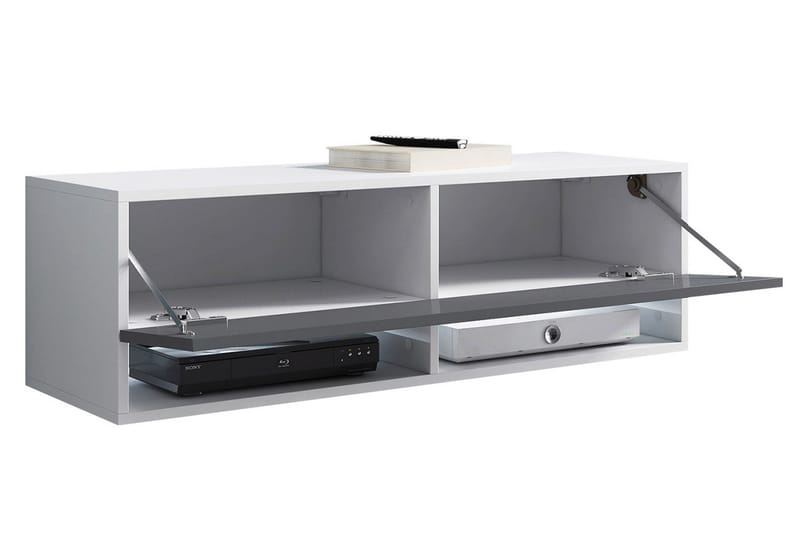 Brya TV-bänk 100x32x30 cm - Vit - Möbler - TV- & Mediamöbler - TV bänk & mediabänk