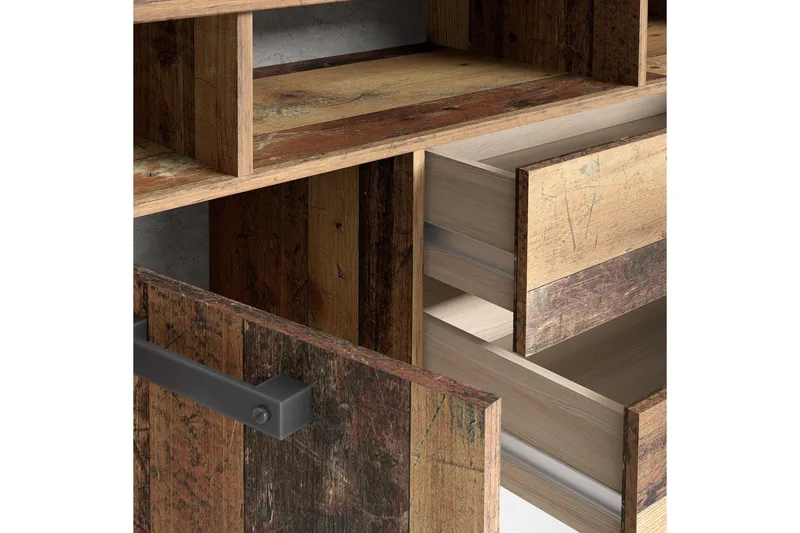 Cadle TV-Bänk 161 cm - Brun/Grå - Möbler - TV- & Mediamöbler - TV bänk & mediabänk