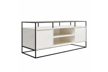 Camley Tv-bänk 136,6x49,8 cm Vit - Dorel Home - Möbler - TV- & Mediamöbler - TV bänk & mediabänk
