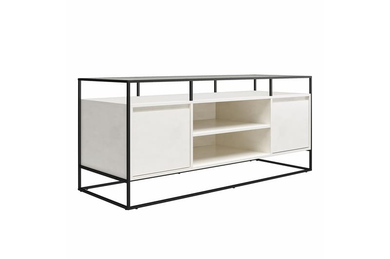 Camley Tv-bänk 136,6x49,8 cm Vit - Dorel Home - Möbler - TV- & Mediamöbler - TV bänk & mediabänk