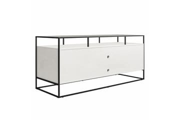 Camley Tv-bänk 136,6x49,8 cm Vit - Dorel Home - Möbler - TV- & Mediamöbler - TV bänk & mediabänk