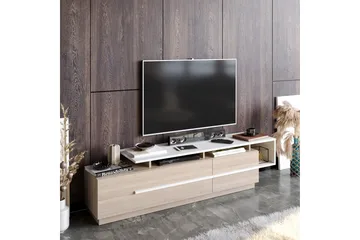 Campora Tv-bänk 150 cm - Natur/Vit - Möbler - TV- & Mediamöbler - TV bänk & mediabänk