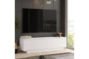 Caswell Tv-bänk 140 cm - Vit - Möbler - TV- & Mediamöbler - TV bänk & mediabänk