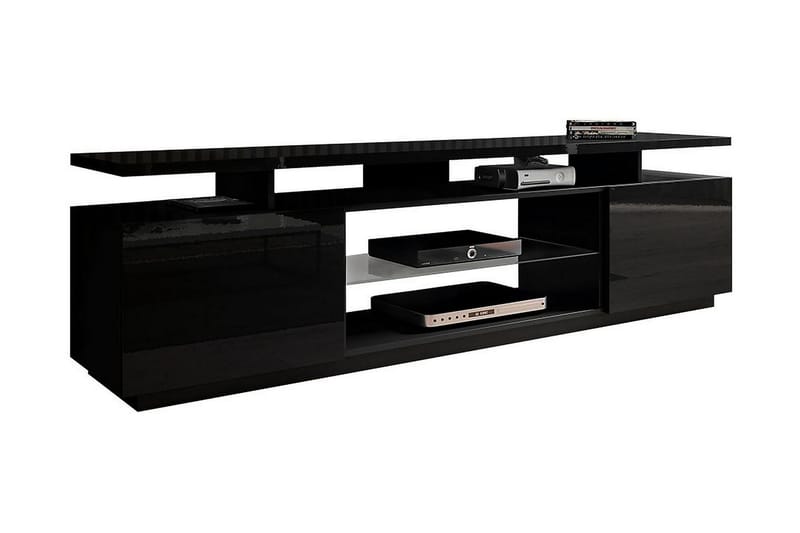 Ceasar TV-bänk 180 cm - Svart - Möbler - TV- & Mediamöbler - TV bänk & mediabänk