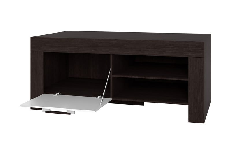 Cezar Golvstående TV-bänk 120 cm med Förvaring i Ek - Beige - Möbler - TV- & Mediamöbler - TV bänk & mediabänk