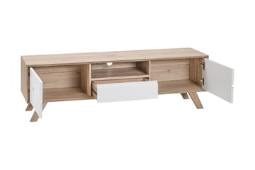 Colfer TV-Bänk 150 cm - Vit - Möbler - TV- & Mediamöbler - TV bänk & mediabänk