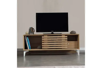 Comfortale Tv-bänk 100 cm - Grå Trä - Möbler - TV- & Mediamöbler - TV bänk & mediabänk