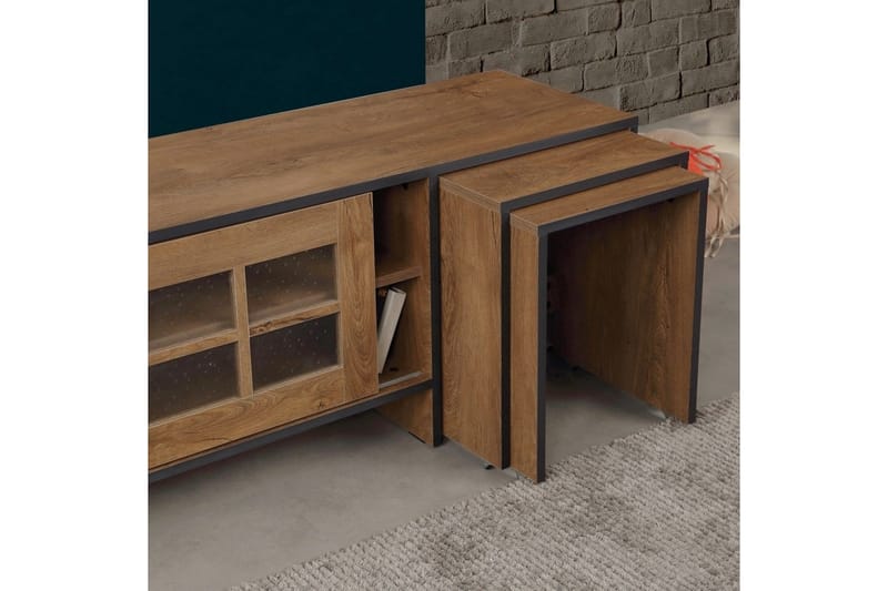 Comfortale Tv-bänk 150 cm - Ek - Möbler - TV- & Mediam öbler - TV bänk & mediabänk