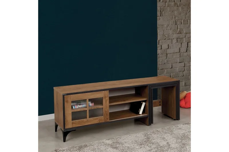 Comfortale Tv-bänk 150 cm - Ek - Möbler - TV- & Mediamöbler - TV bänk & mediabänk