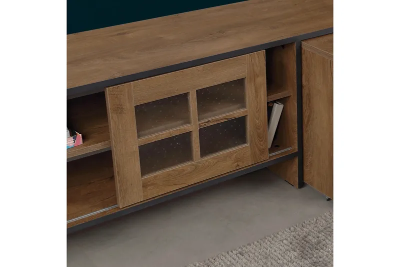 Comfortale Tv-bänk 150 cm - Ek - Möbler - TV- & Mediamöbler - TV bänk & mediabänk