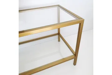Condurso Tv-bänk 130 cm - Guld - Möbler - TV- & Mediamöbler - TV bänk & mediabänk