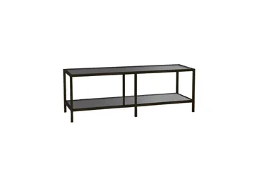 Condurso Tv-bänk 130 cm - Svart - Möbler - TV- & Mediamöbler - TV bänk & mediabänk