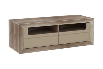 Corlius Tv-bänk 144 cm - Beige/Brun - Möbler - TV- & Mediamöbler - TV bänk & mediabänk