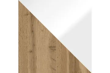 Cuguen TV-bänk 180 cm LED-belysning - Trä/Natur|Vit|Vit LED - Möbler - TV- & Mediamöbler - TV bänk & mediabänk