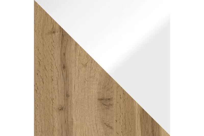 Cuguen Tv-skåp 140 cm - Vit/Natur - Möbler - TV- & Mediamöbler - TV bänk & mediabänk